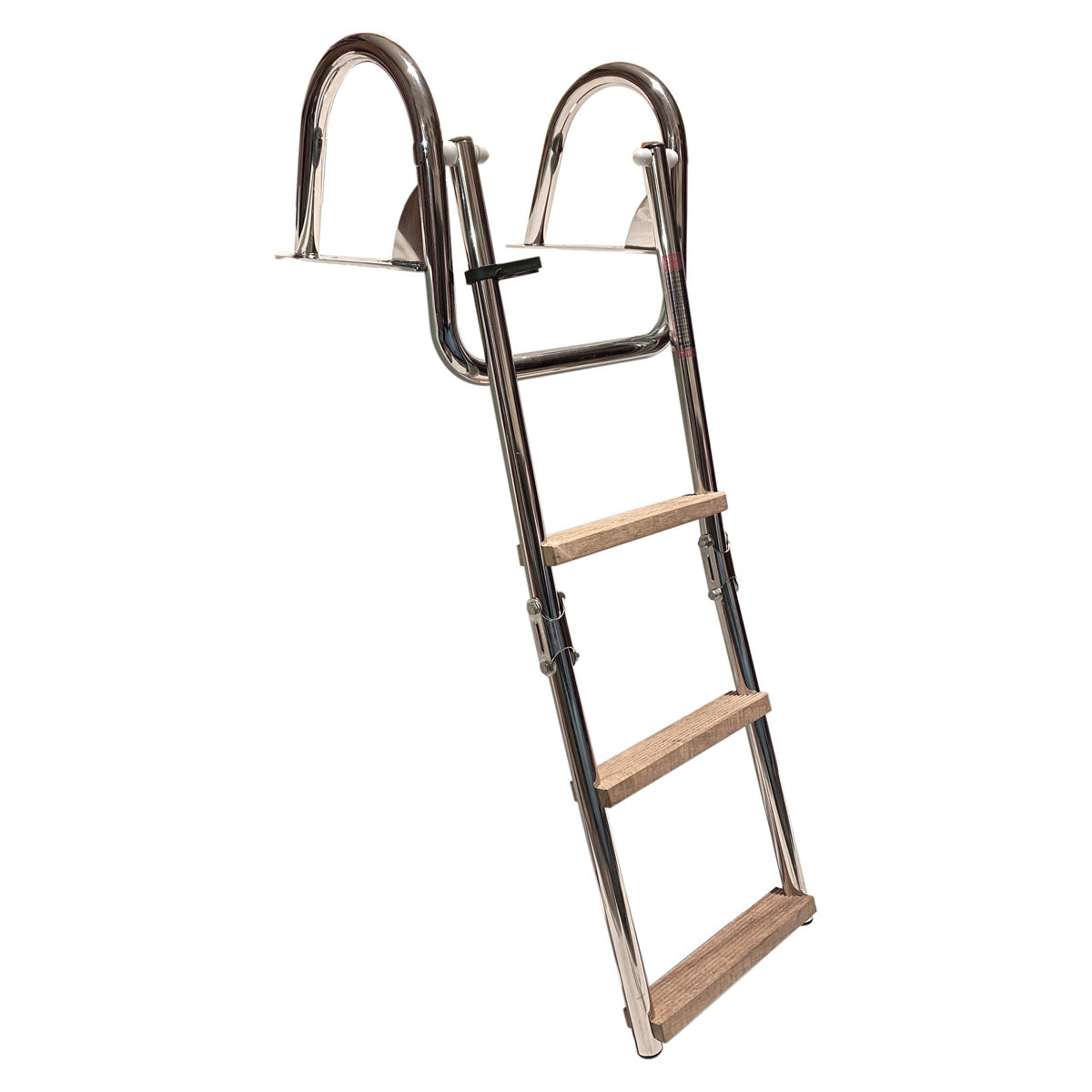 Trem Klappleiter mit 3/4 Stufen, Handlauf und Holzstufenplattformen