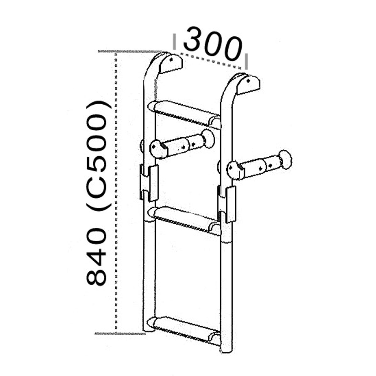 Trem Klappbare Heckleiter