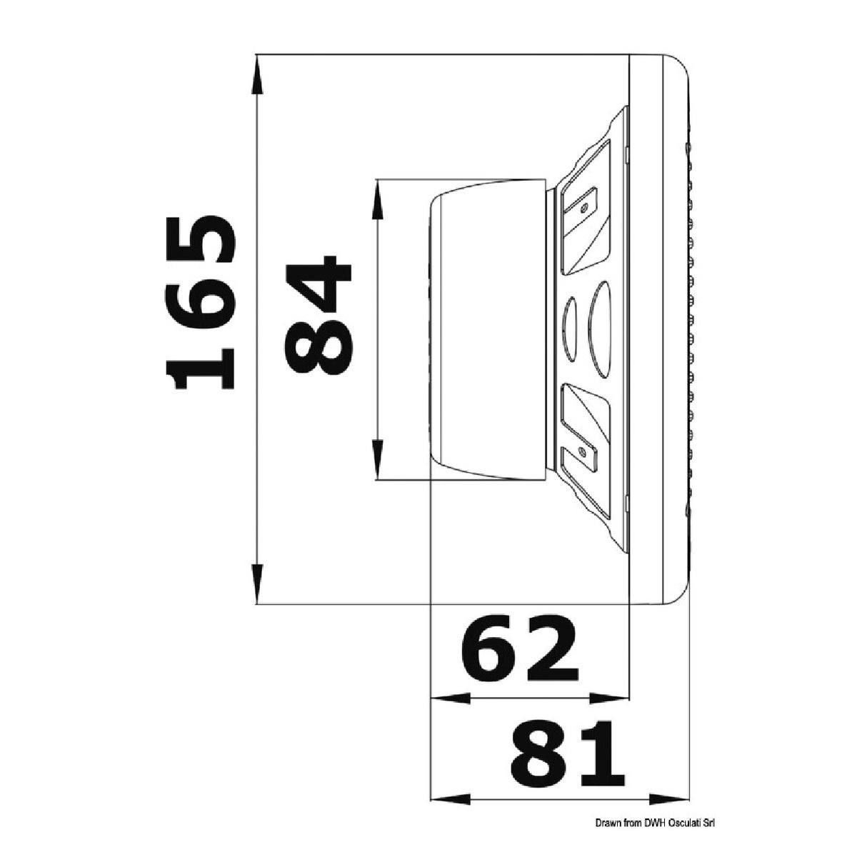 Riviera wasserdichter Doppelkegellautsprecher – 1 Paar