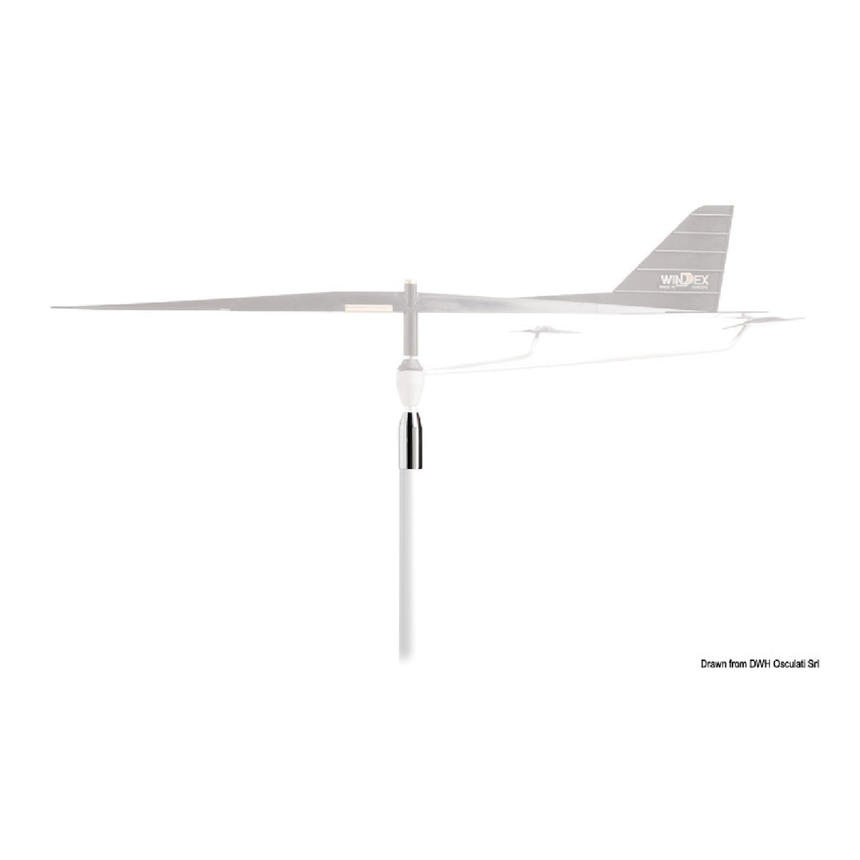 Scout Antenna VHF SCOUT KM-4 Windex ready 1.0 m