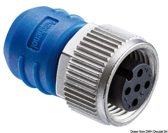 Osculati NMEA 2000 conector terminal hembra 3 Amperios 60V 29.364.02