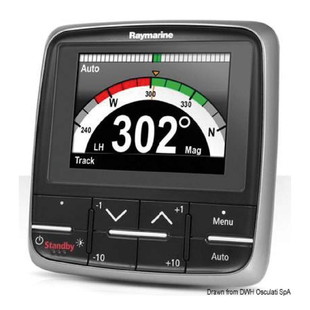 Instrumento de piloto automático Raymarine p70s