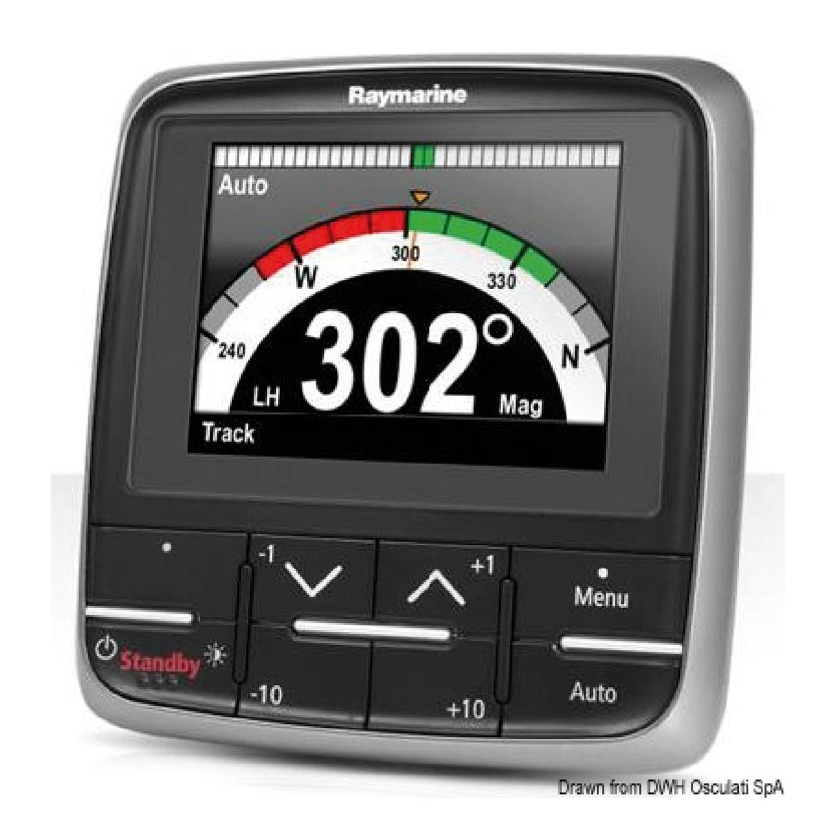 Instrumento de piloto automático Raymarine p70s