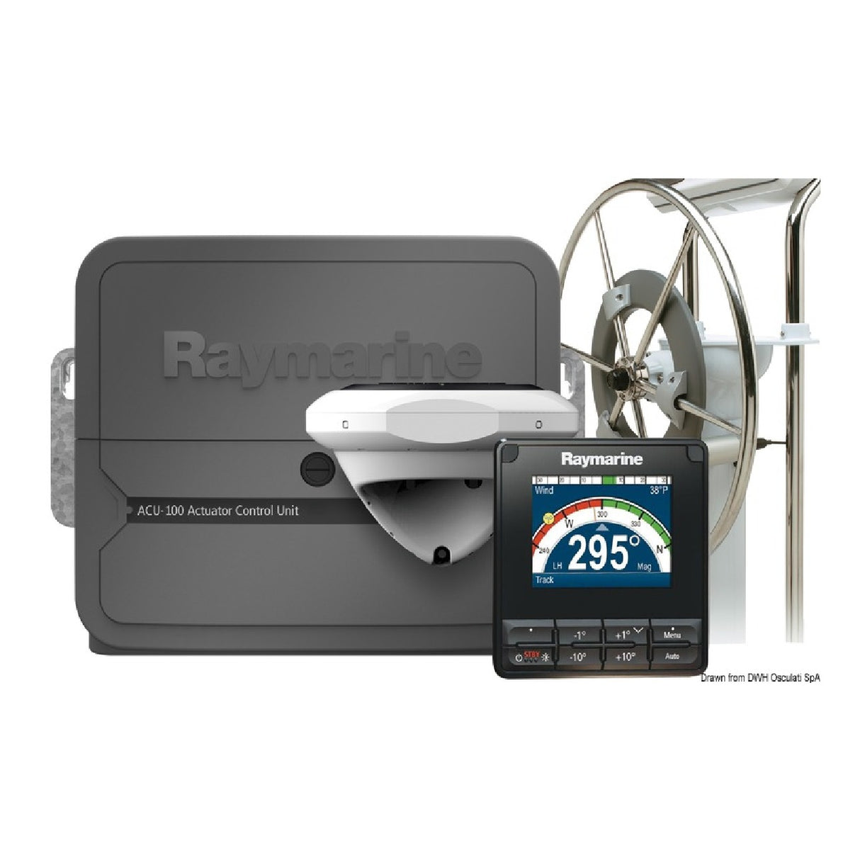 Piloto automático de rueda Raymarine EV-100
