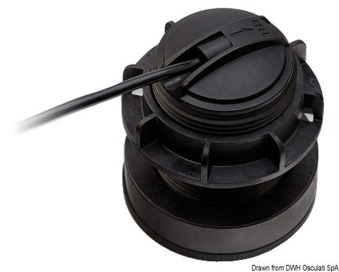 Transductor pasacascos de plástico Raymarine CPT-S de 20 grados