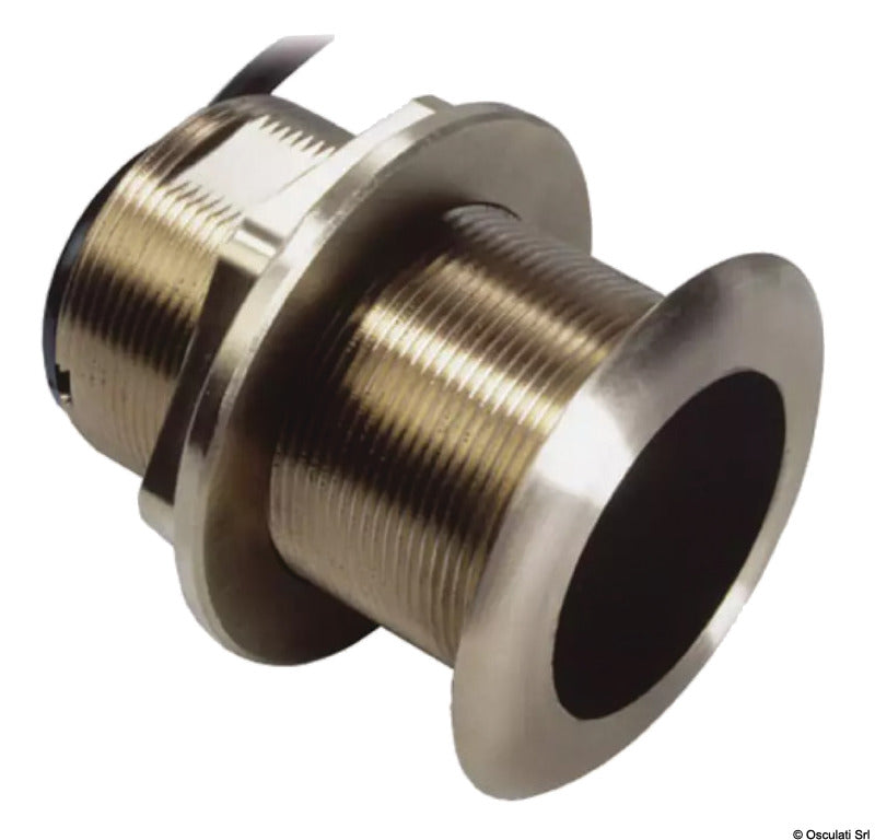 Raymarine B60 Profundidad/Temperatura bronce perfil bajo 600W INCLINACIÓN 12 grados