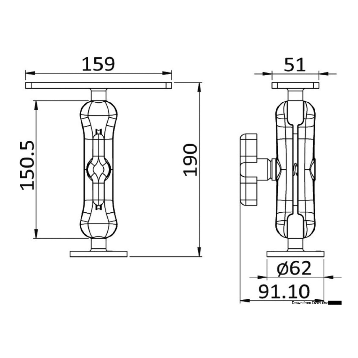 Osculati Portastrumenti universale 29.759.00