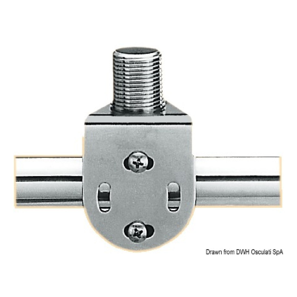 Osculati Supporto antenna GPS/VHF fisso per pulpito 29.862.33