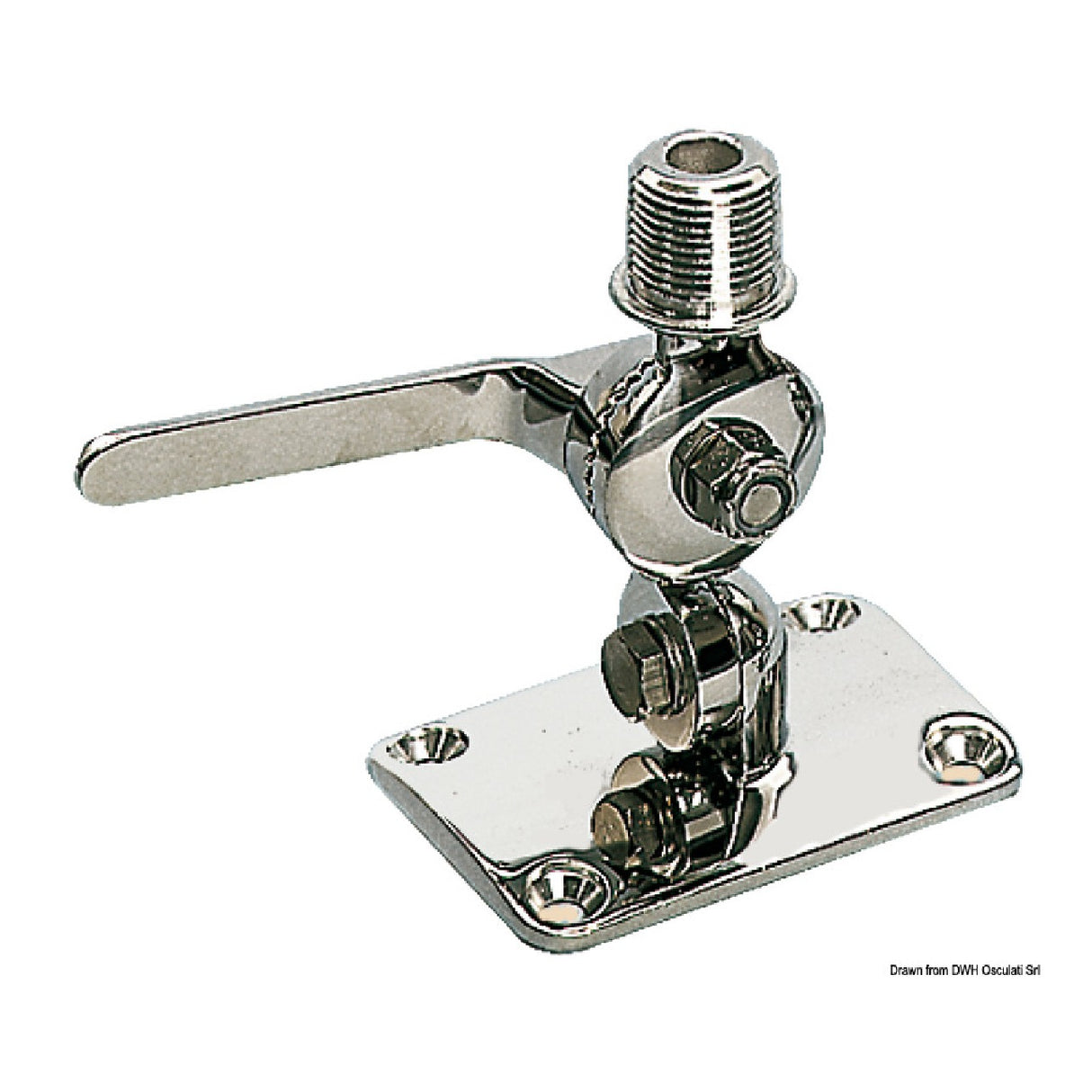 Osculati Double-jointed base for radio antenna 29.899.00