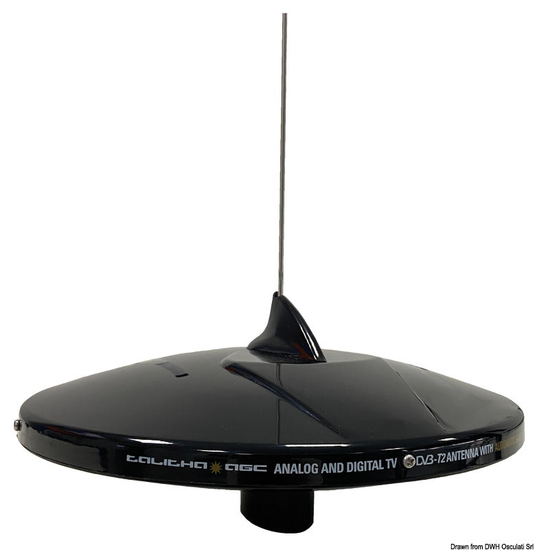 Antena de TV Glomex Talitha Black con DAB