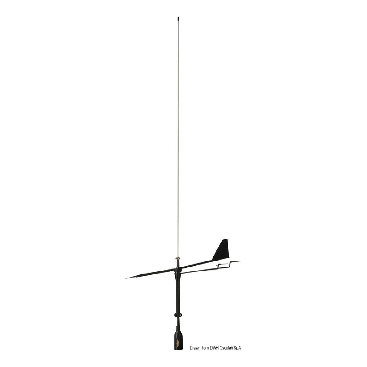 Glomex SUPERGAIN VHF Antenna by Black Swan