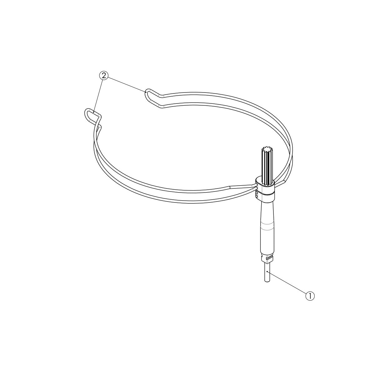 Can Stoppot column 1 burner model PV1370 model PV1370