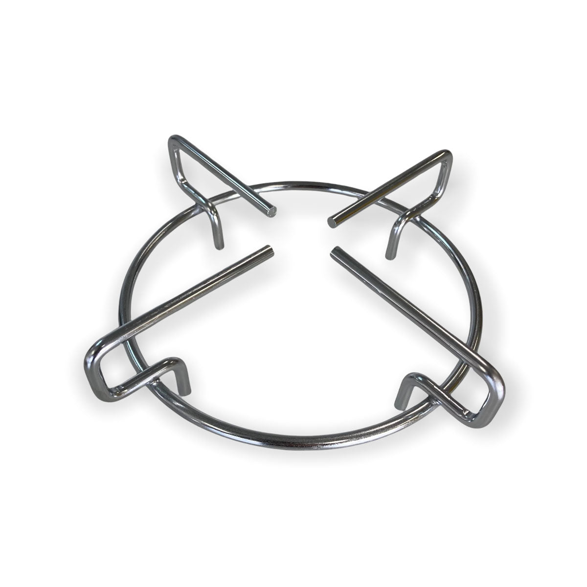 Wire grill can for AUX burner