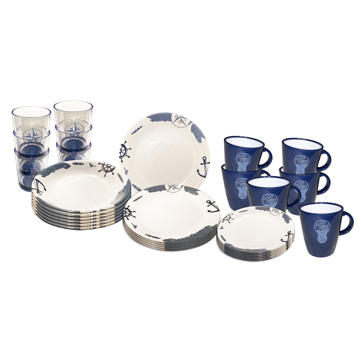 Sealand Anti-Rutsch-Geschirr Serie 1 Set