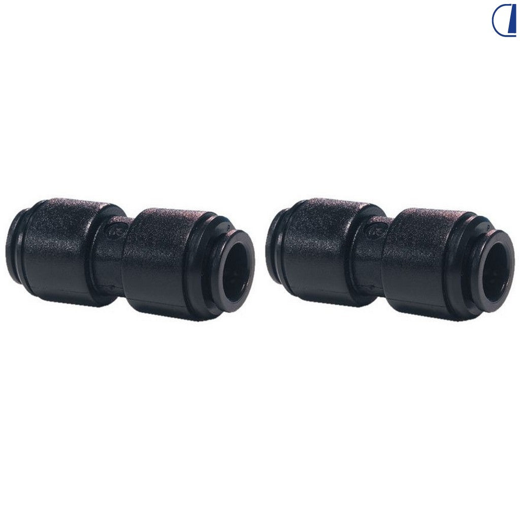 John Guest Raccordo intermedio dritto 12 mm – Conf. 2 pz