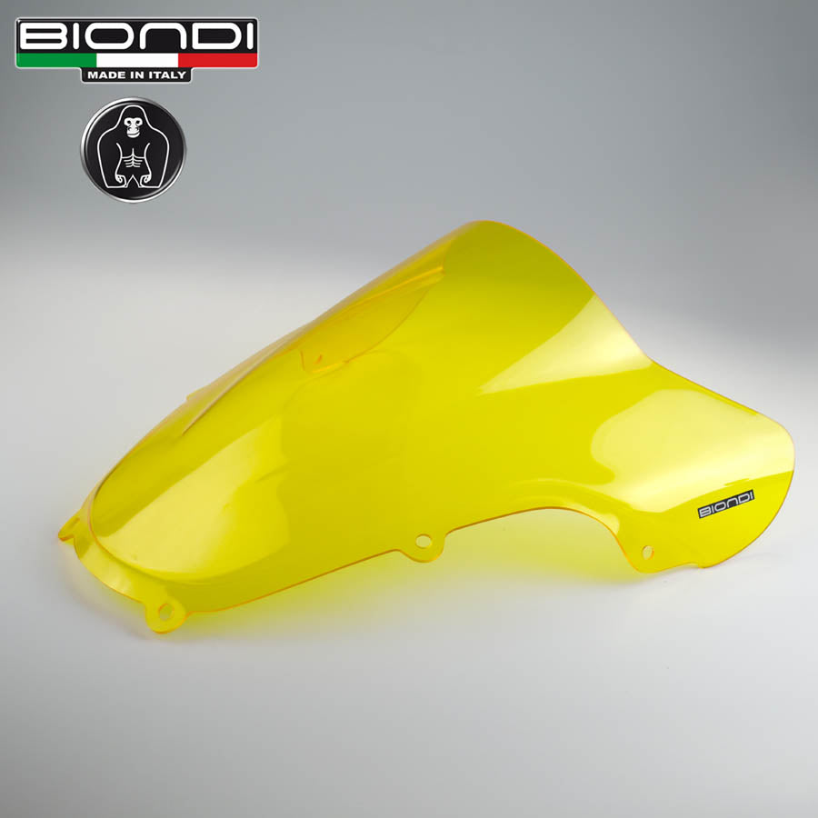 Biondi Cupolino Doppia Bolla Linea Gust Giallo Trasparente - Suzuki GSX-R 600/750/1000