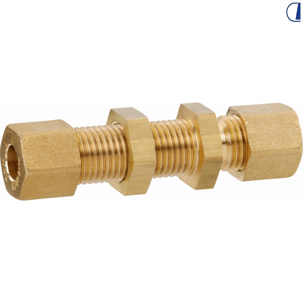 GOK Raccordo in ottone 8x8 serie Marine per impianto gas camper