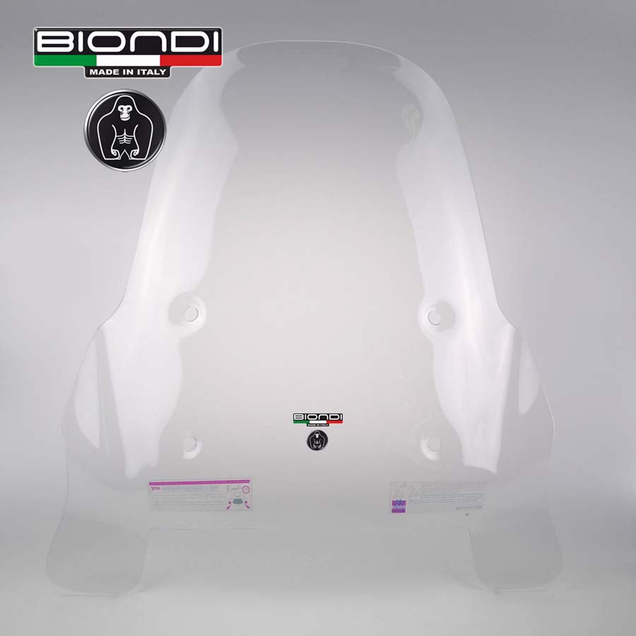 Biondi Parabrezza Club Trasparente per Aprilia Amico 50 - Solo Schermo