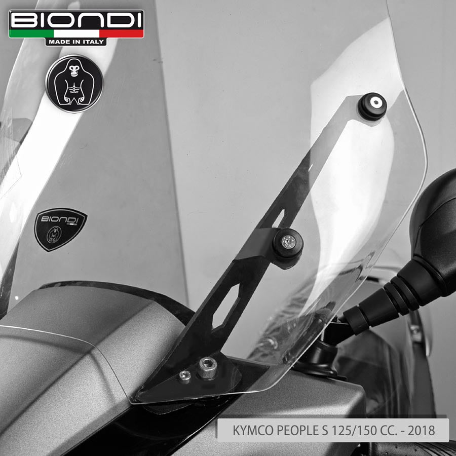 Biondi Kit Montaggio Ricambio Parabrezza Kymco People S 125/150 2018