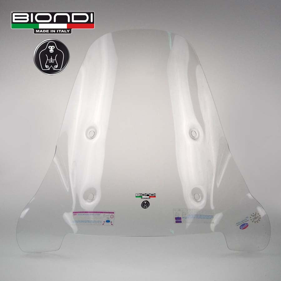 Biondi Club Parabrezza Scooter Trasparente KYMCO Heroism 50/125/150 cc