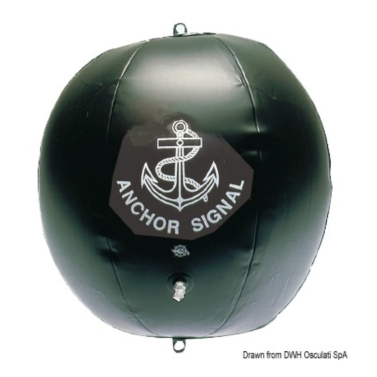 Osculati Pallone nero gonfiabile 30.654.00