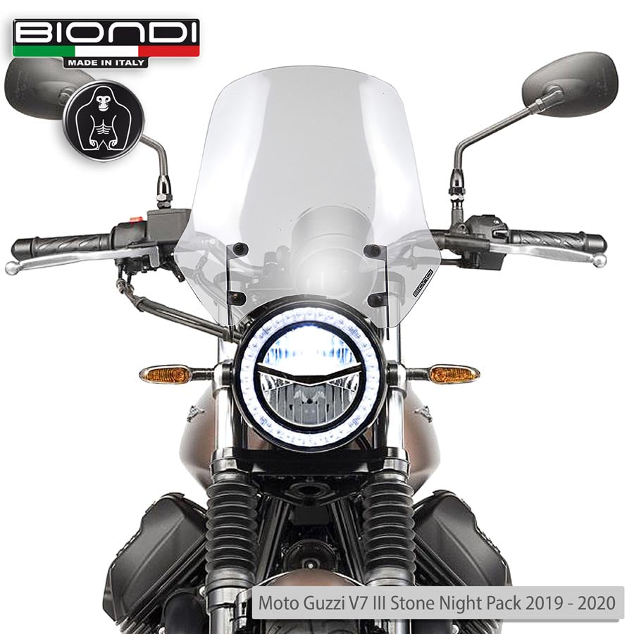 Biondi Cupolino Touring Trasparente 4 mm con Kit Montaggio - MPN 8010397