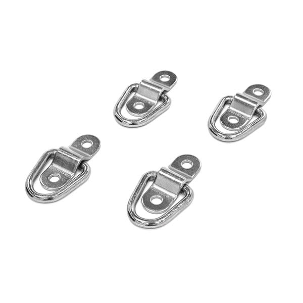 Soportes de anillo en D esenciales de 4 piezas de Acebikes