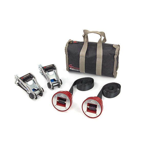 Acebikes CapStrap Montagesatz für offene Achsen
