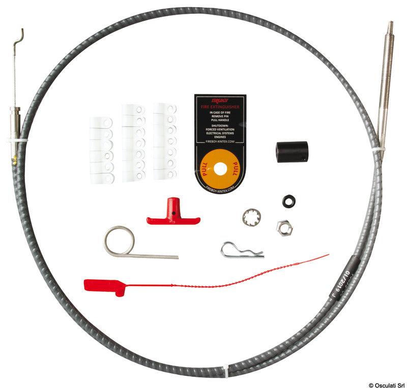 Fireboy Kit cavi attivazione estintori 6,6 m