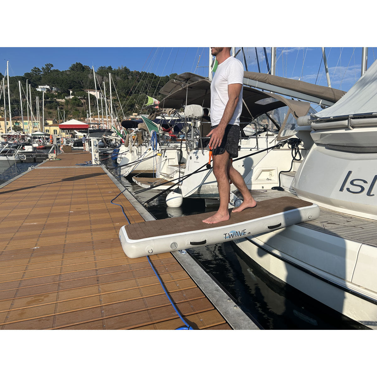 T-Wave Passerella gonfiabile galleggiante T-WAVE 200x60xH17