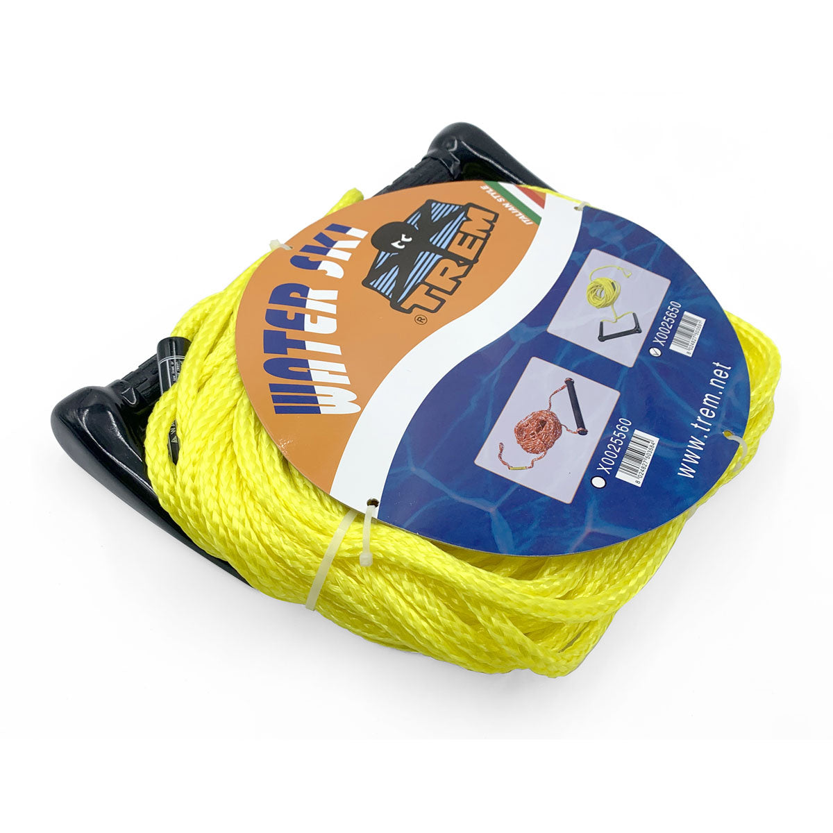 Cuerda de remolque para esquís Trem Racing, diámetro 7,5 mm, longitud 21,7 m