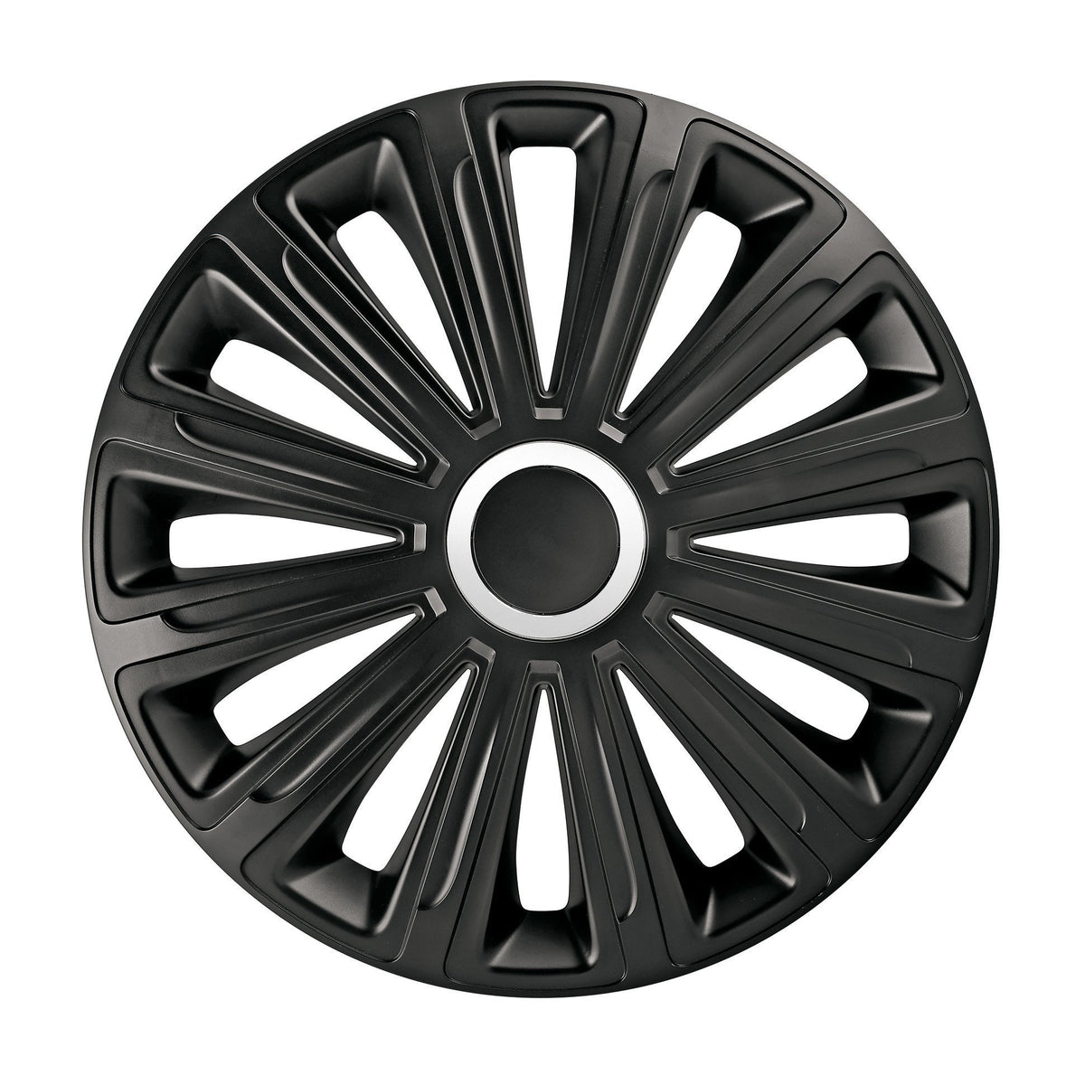 Pilot Copricerchi auto 4 pz - verniciati Tech-One Trend Black - 15"
