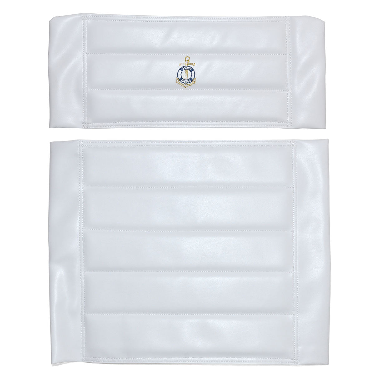 Ersatzsitz und Rückenlehne für den Sessel Tebe, Stoff Weiß