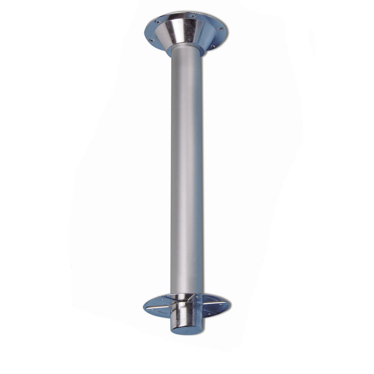 Pata de mesa de aluminio anodizado Trem H mm 700 Tubo d. mm 60