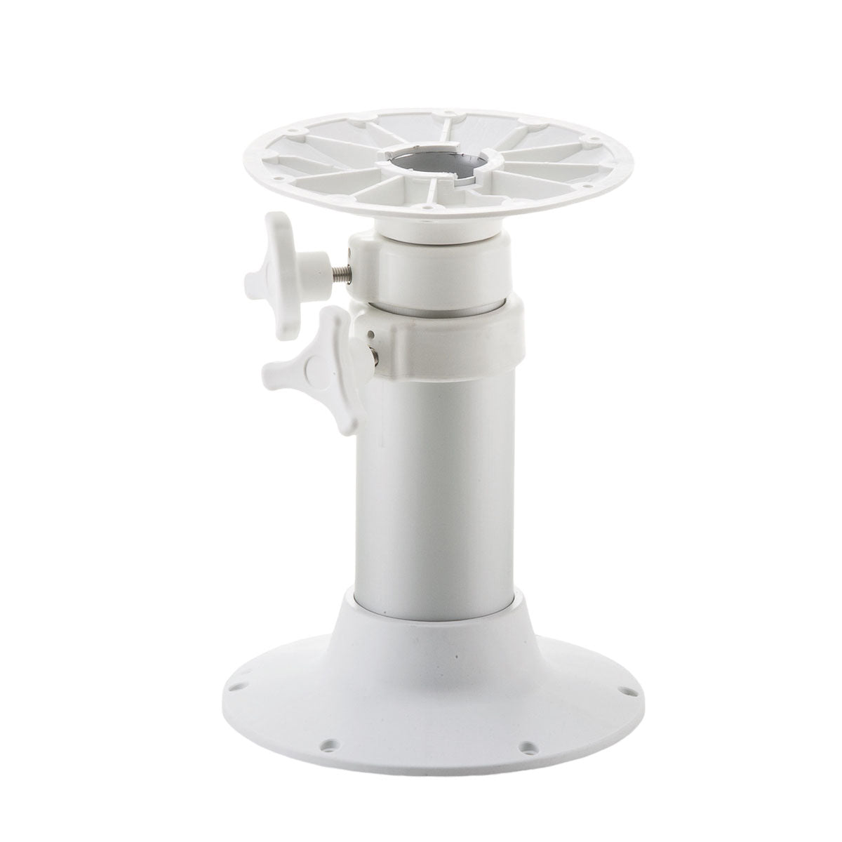 Trem Dreifach-Tischbein aus Aluminium, Höhe 320–720 mm, Fußdurchmesser 240 mm