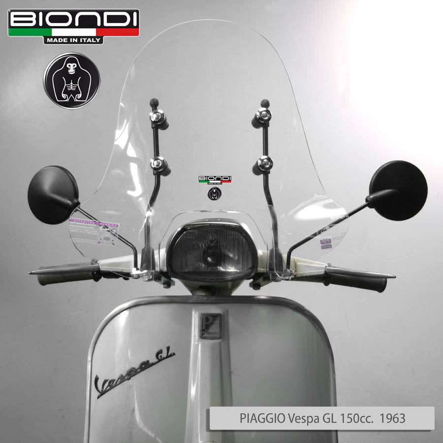 Biondi Cupolino Little Special Touring Piaggio Vespa 180 SS 1964 - Completo di Attacchi