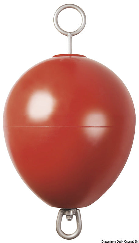 Osculati Gavitello da ormeggio rosso HD diametro 55 cm 33.177.02