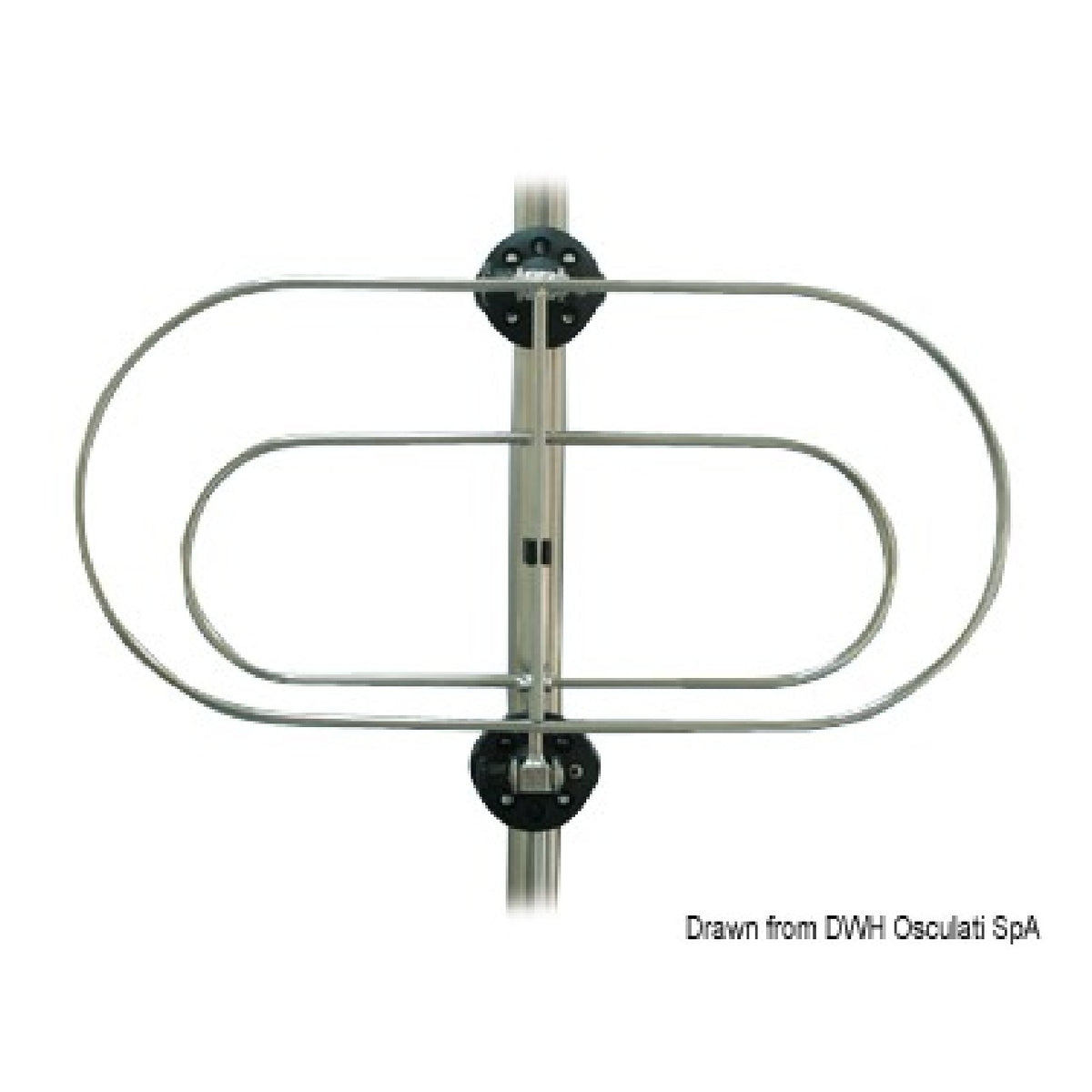 Soporte de guardabarros plegable Osculati 33.205.02