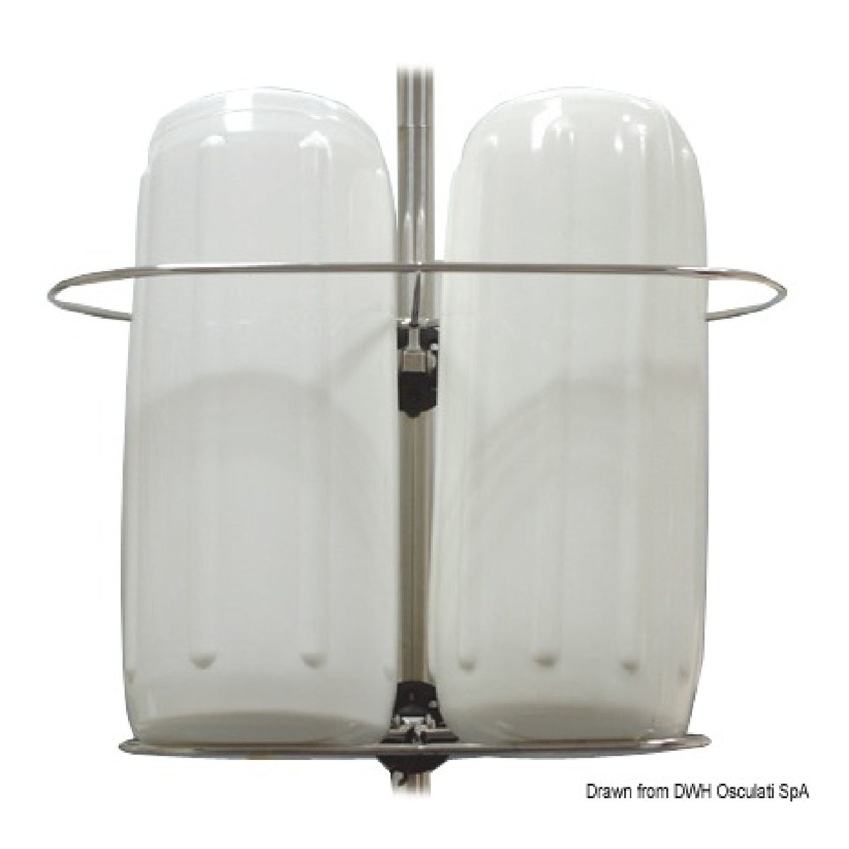 Soporte de guardabarros plegable Osculati 33.205.02