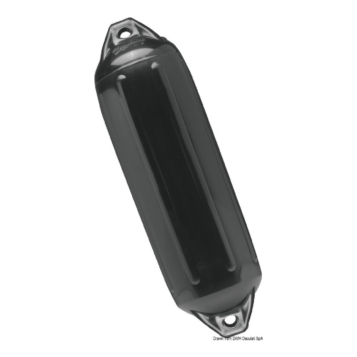 Guardabarros negro Polyform serie NF