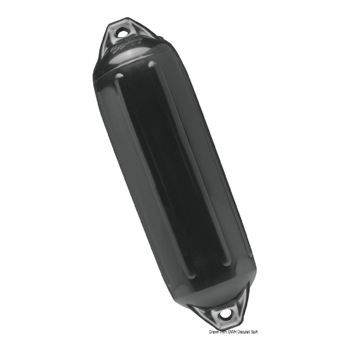 Guardabarros negro Polyform serie NF