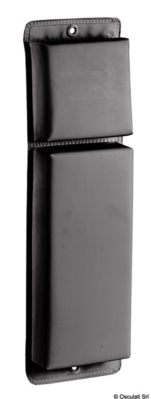 Osculati Flacher PVC-Kotflügel 610 mm schwarz 33.515.11