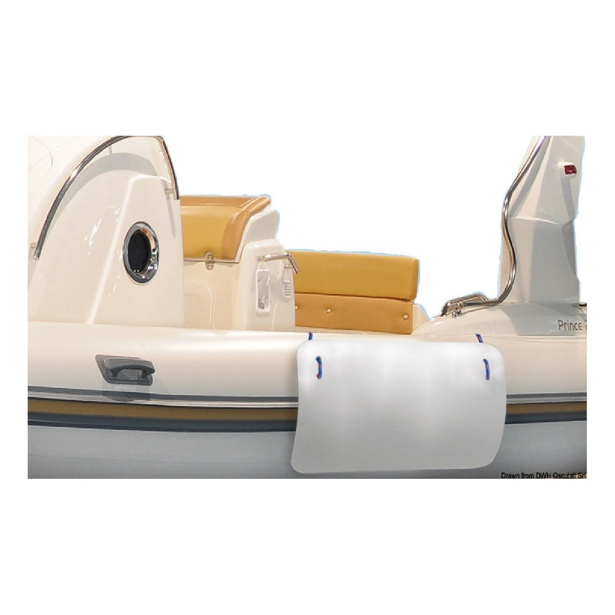 Defensa Osculati para Embarcaciones Inflables Blanca 33.516.01