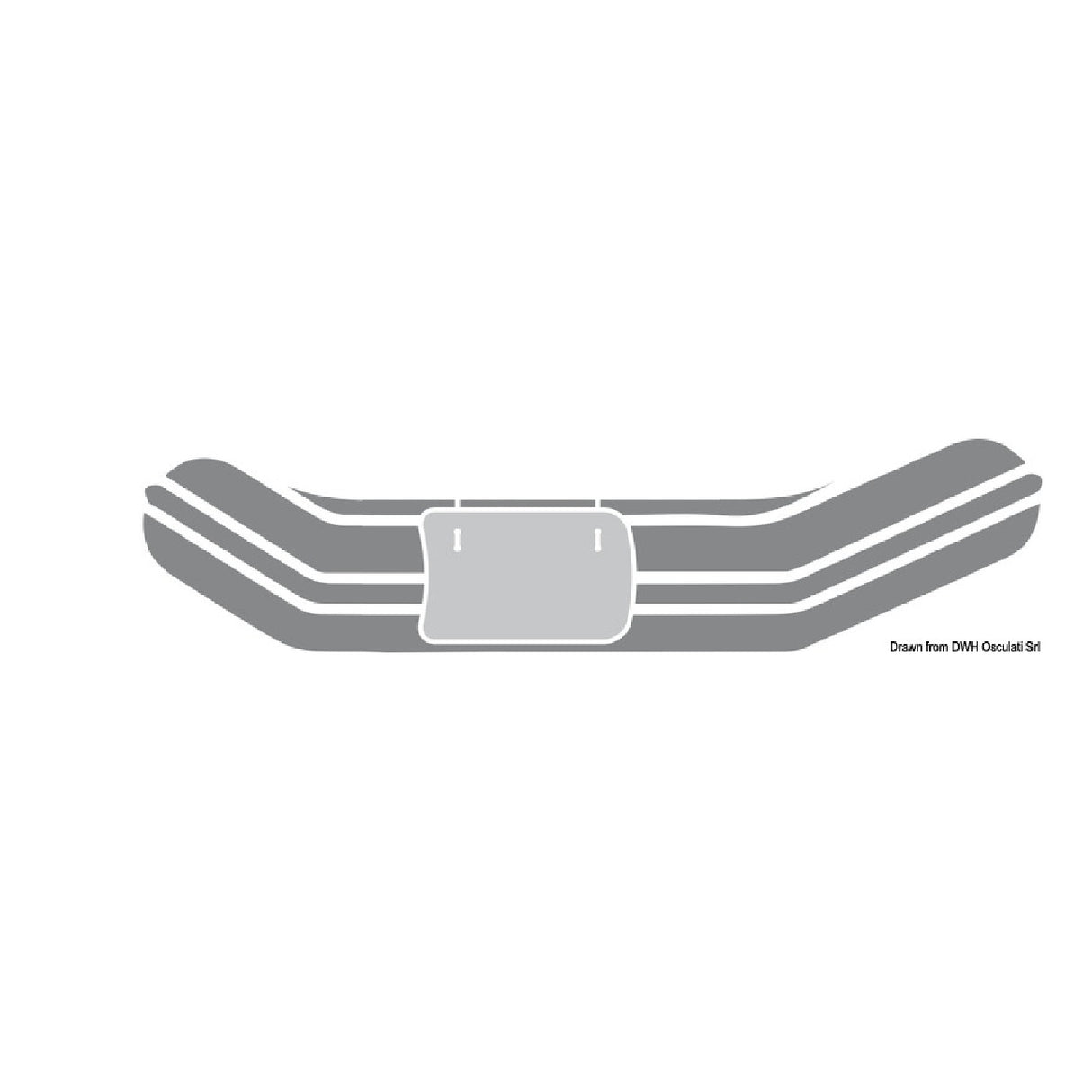 Osculati Fender for Inflatable Boats White 33.516.01