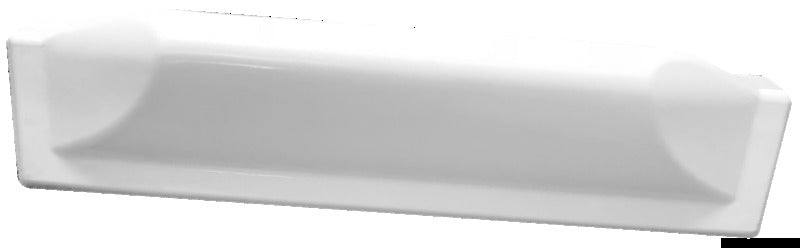 Osculati Protezione per pontile dritta in PVC bianca 33.517.12