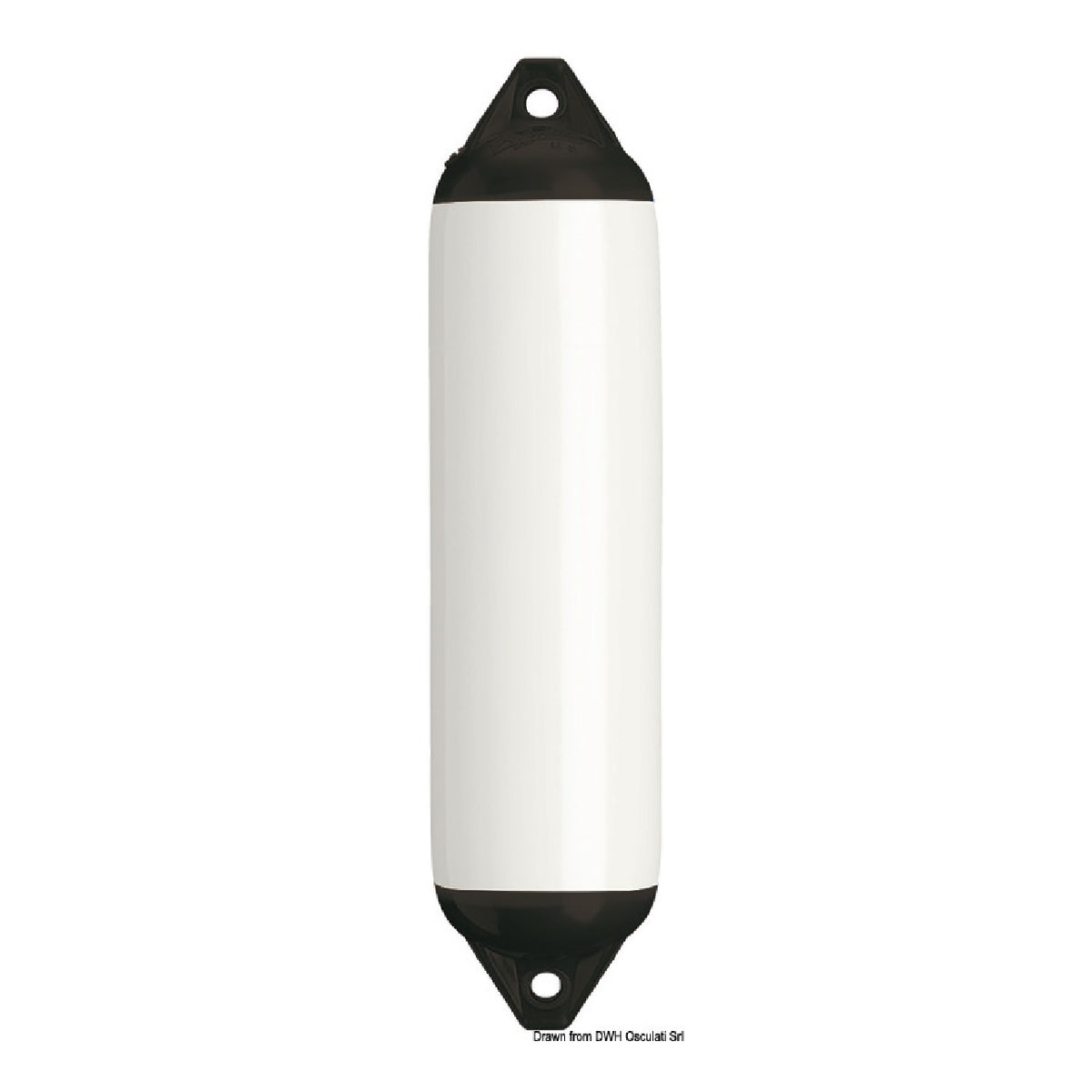 Polyform Parabordo Serie F testa nera