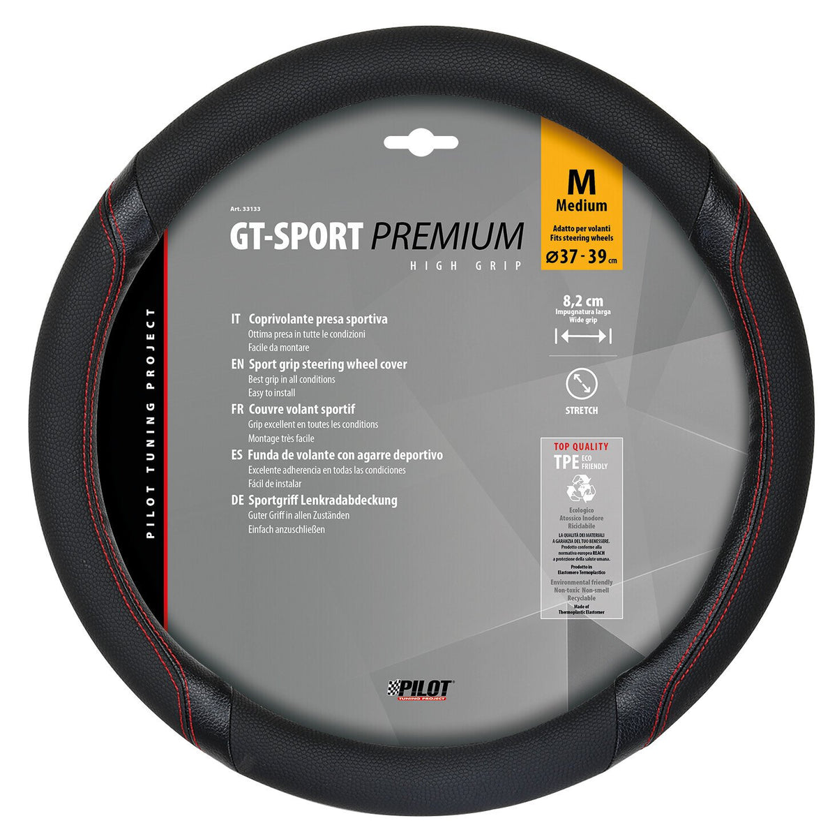 Pilot GT-Sport, coprivolante in Skeentex - M - 37/39 cm