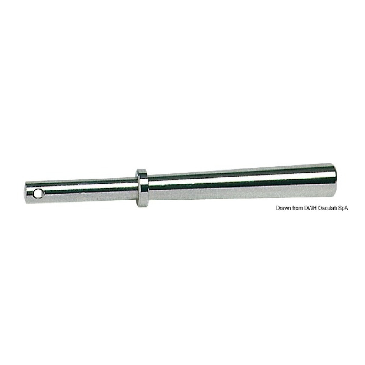 Osculati Scalmo per gozzo in ottone cromato 34.150.01 - AmerigoStore