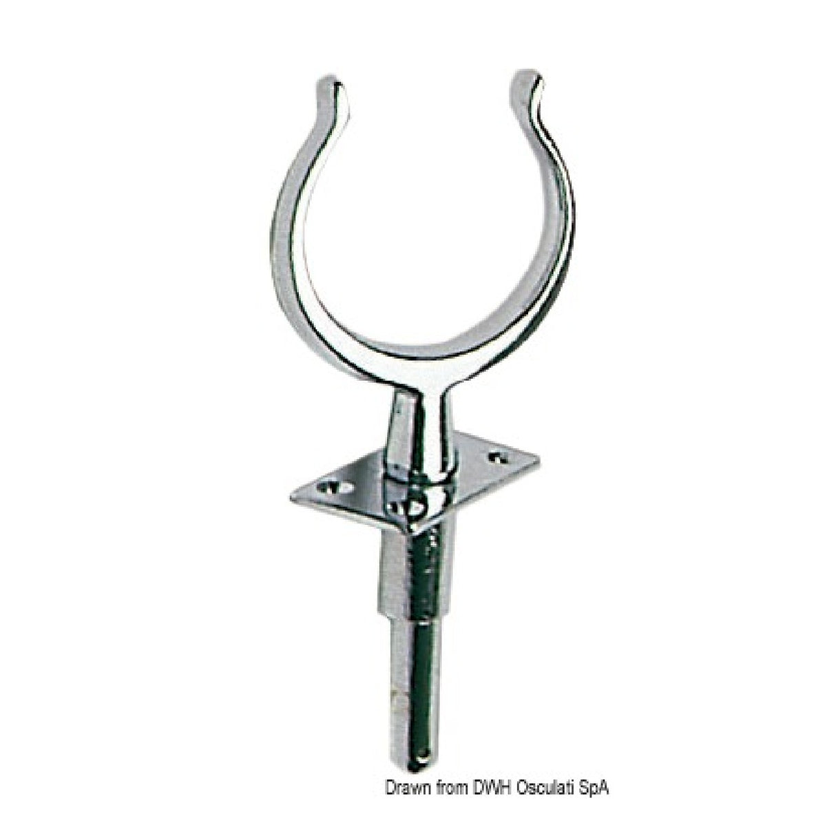 Osculati - Tuerca de remate de latón cromado 34.170.11