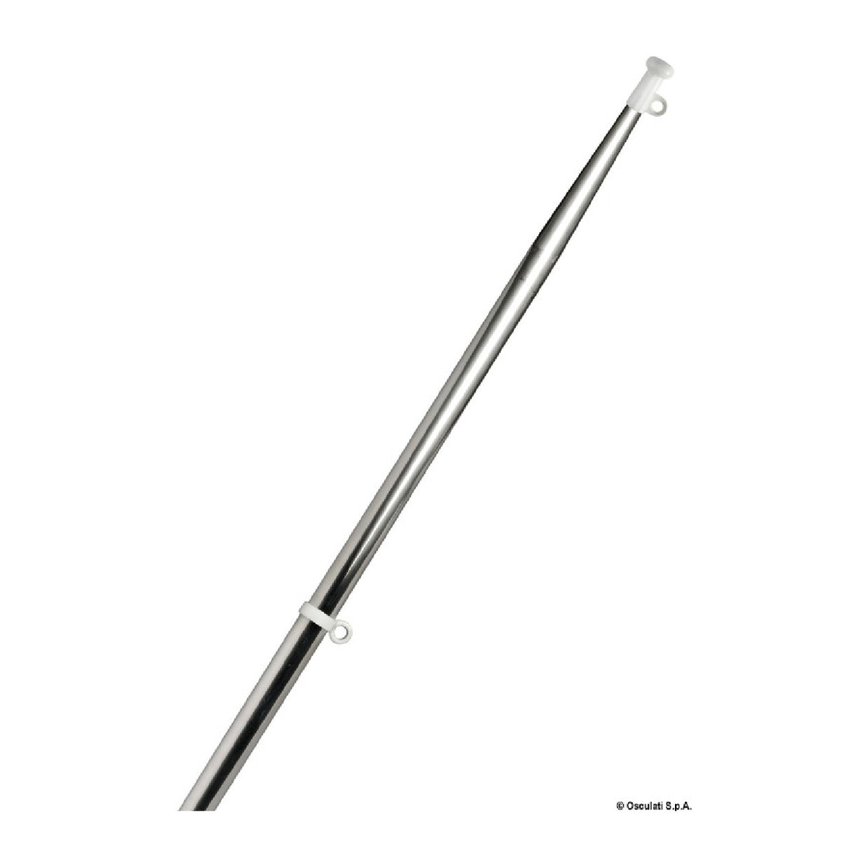 Osculati Varilla de acero inoxidable sin base 35.195.00